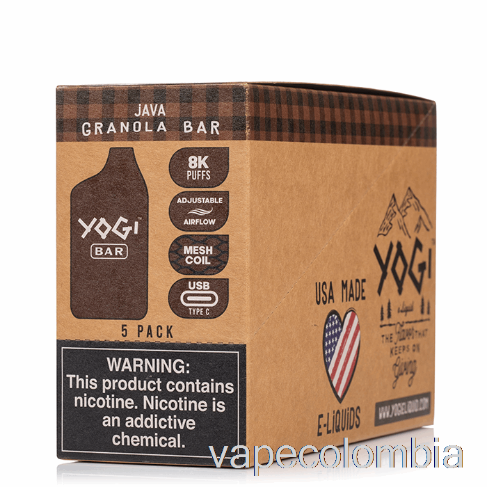Kit Vape Completo [paquete De 5] Yogi Bar 8000 Desechable